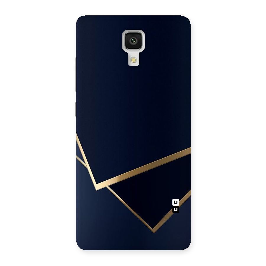 Gold Corners Back Case for Xiaomi Mi 4