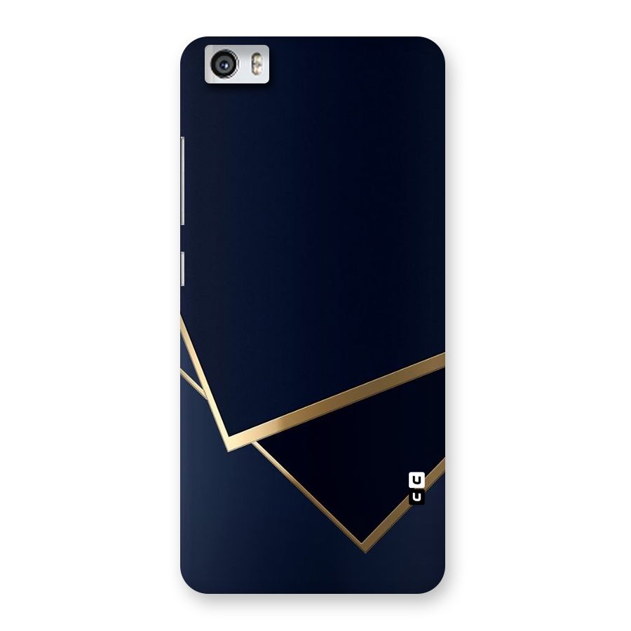 Gold Corners Back Case for Xiaomi Redmi Mi5