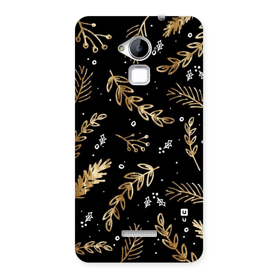 Gold Palm Leaves Back Case for Coolpad Note 3