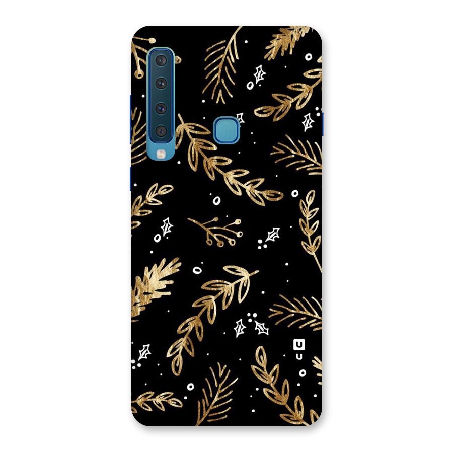 Gold Palm Leaves Back Case for Galaxy A9 (2018)