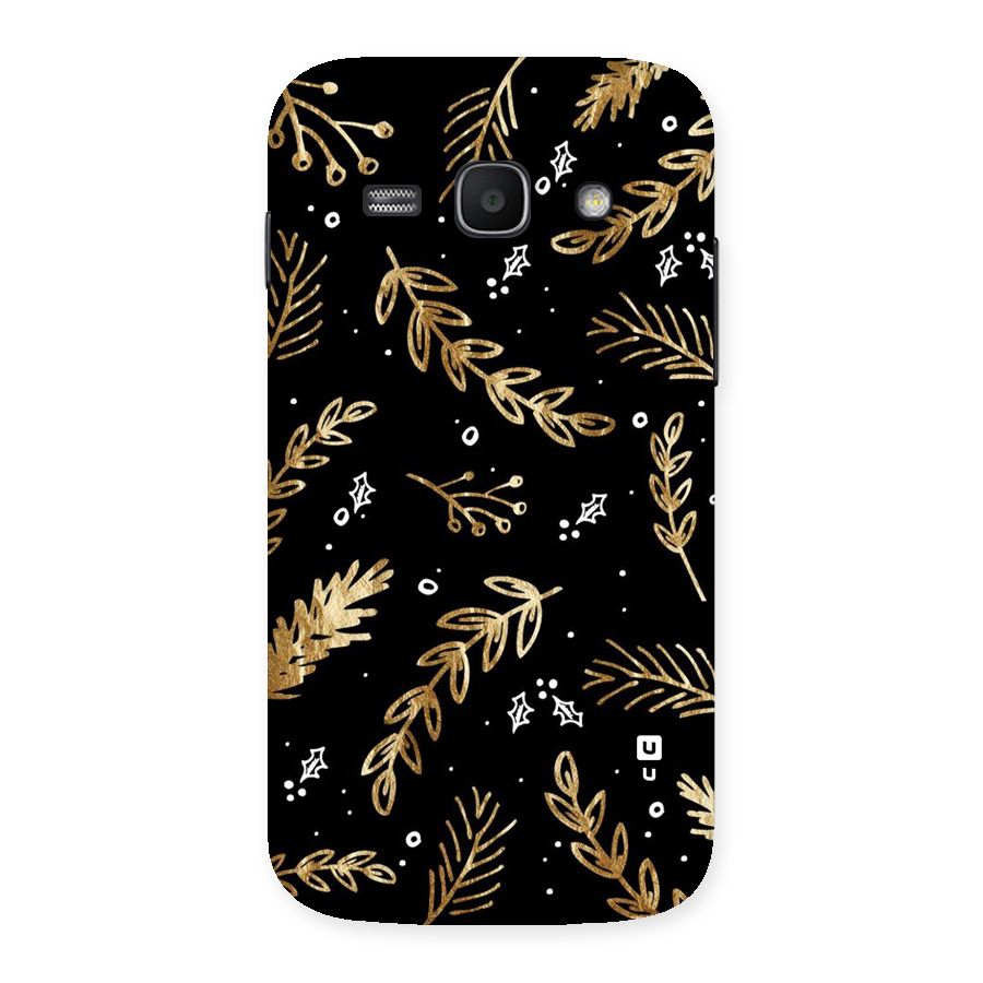 Gold Palm Leaves Back Case for Galaxy Ace 3