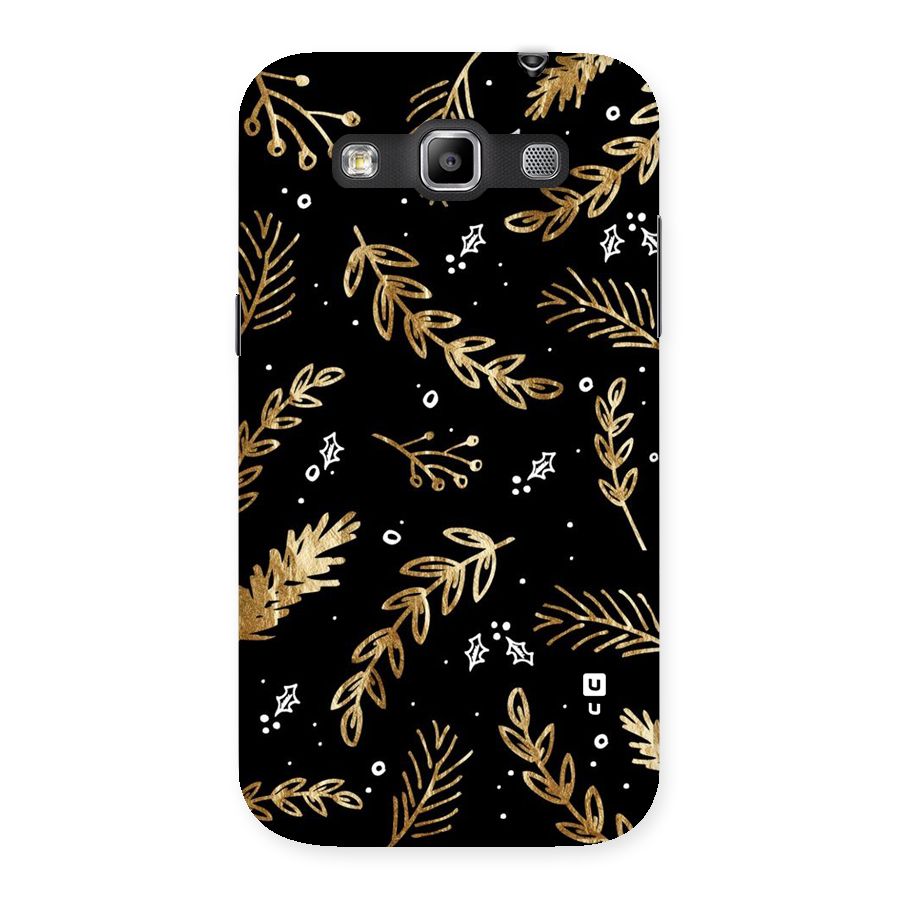 Gold Palm Leaves Back Case for Galaxy Grand Quattro