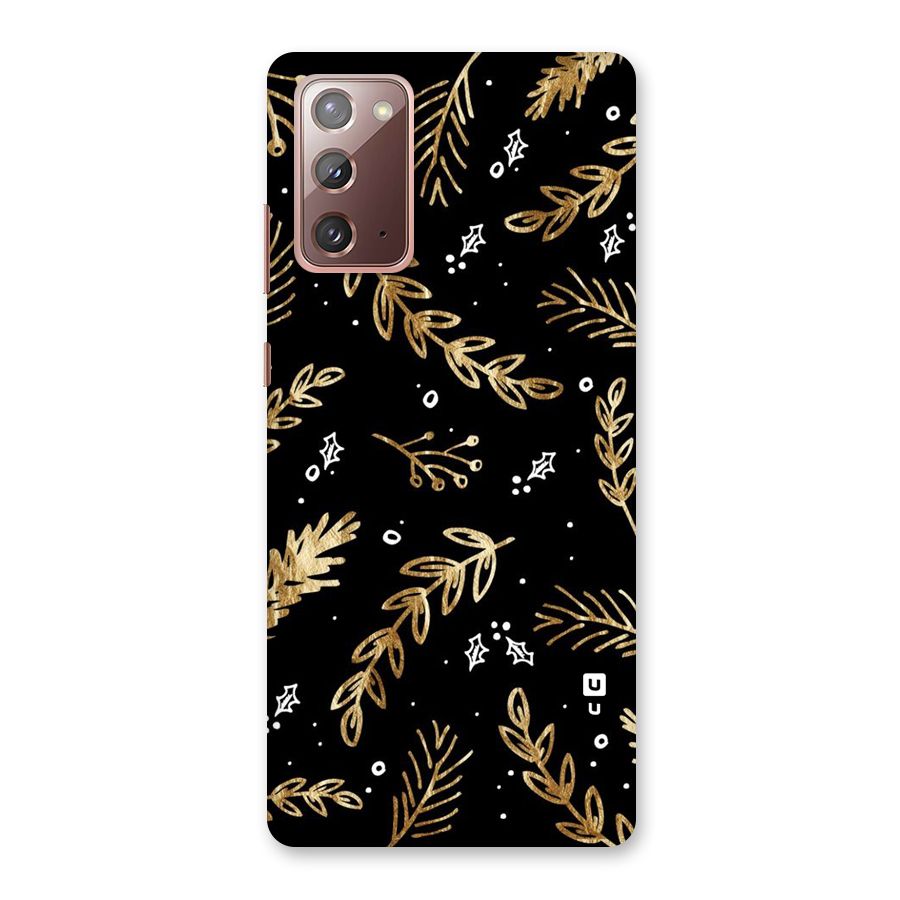 Gold Palm Leaves Back Case for Galaxy Note 20
