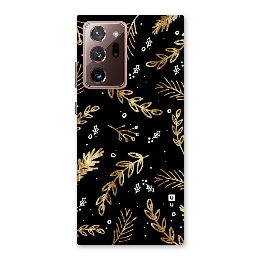 Gold Palm Leaves Back Case for Galaxy Note 20 Ultra