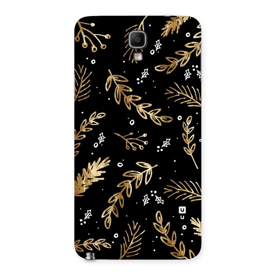 Gold Palm Leaves Back Case for Galaxy Note 3 Neo