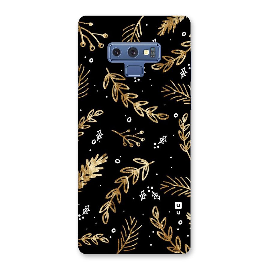 Gold Palm Leaves Back Case for Galaxy Note 9