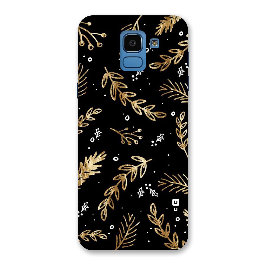Gold Palm Leaves Back Case for Galaxy On6