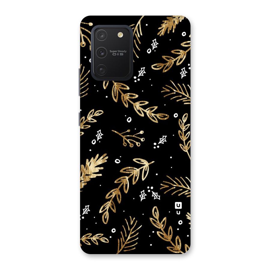 Gold Palm Leaves Back Case for Galaxy S10 Lite
