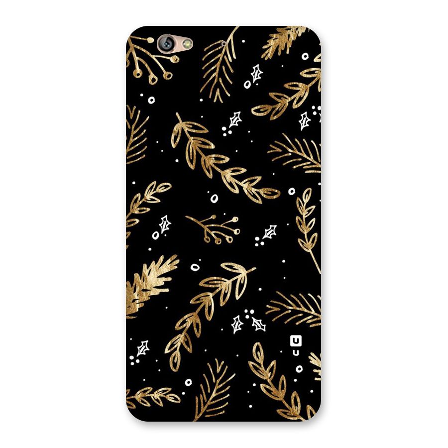 Gold Palm Leaves Back Case for Gionee S6