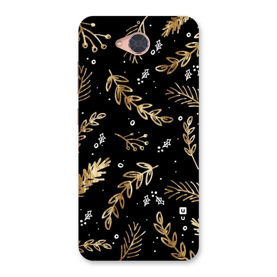Gold Palm Leaves Back Case for Gionee S6 Pro