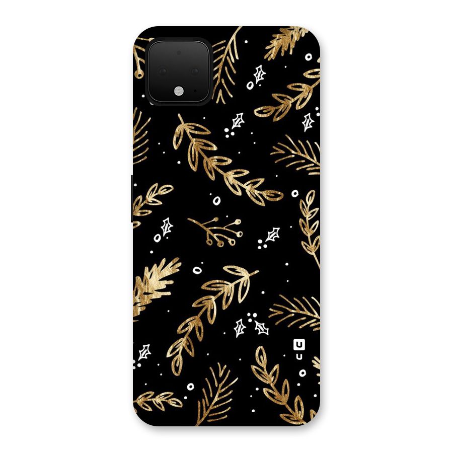 Gold Palm Leaves Back Case for Google Pixel 4 XL