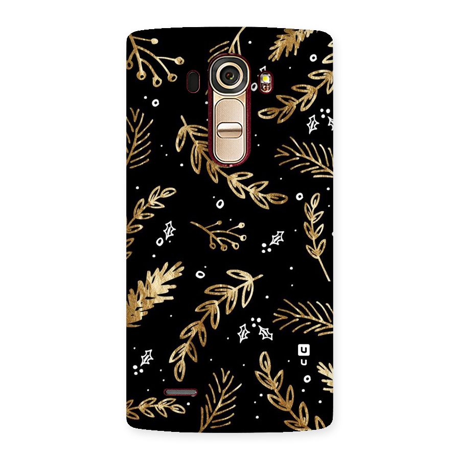 Gold Palm Leaves Back Case for LG G4