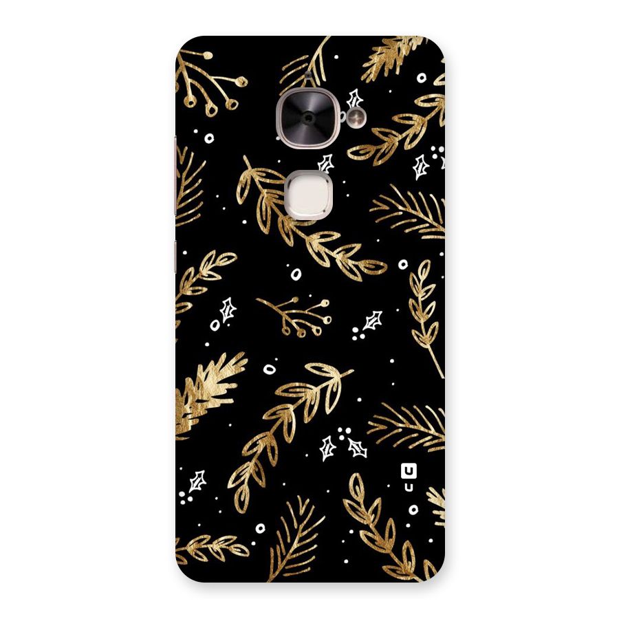 Gold Palm Leaves Back Case for Le 2