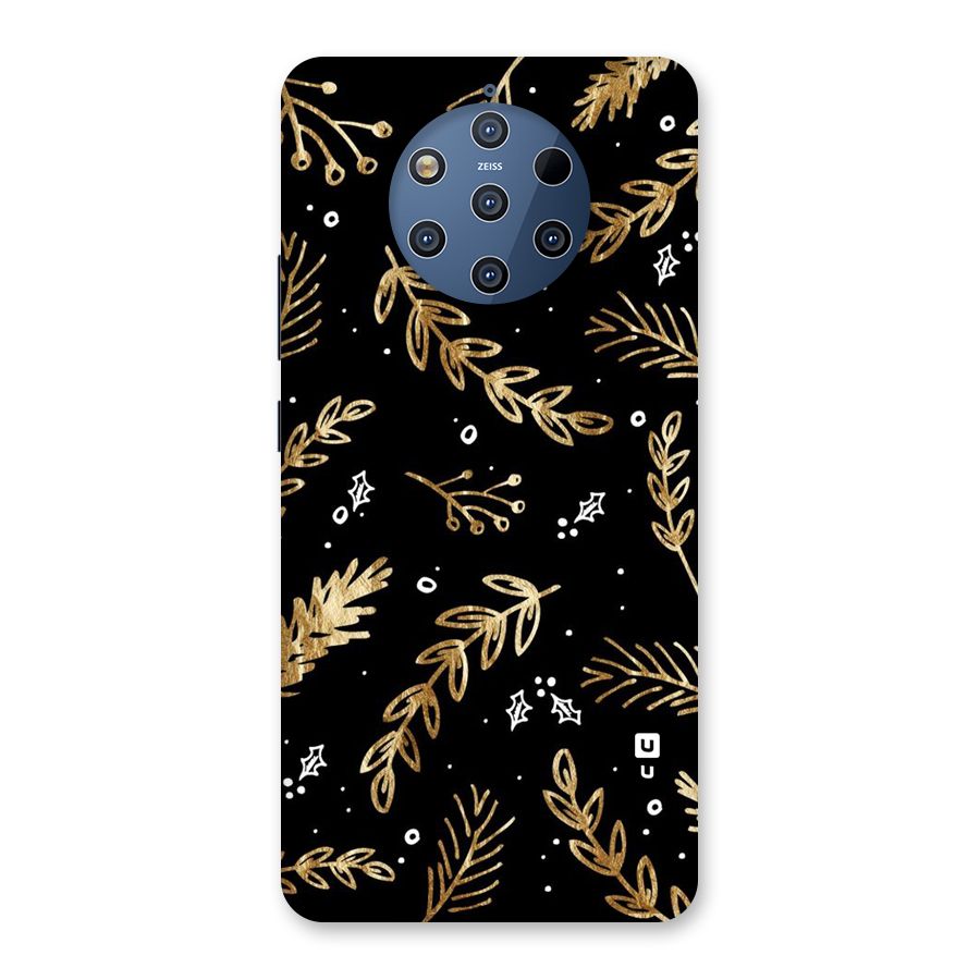 Gold Palm Leaves Back Case for Nokia 9 PureView
