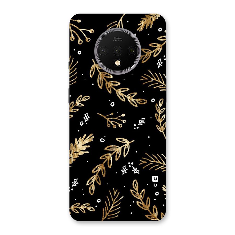 Gold Palm Leaves Back Case for OnePlus 7T