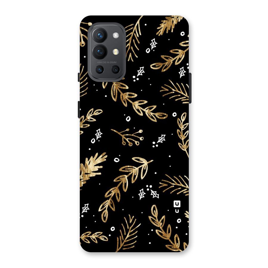 Gold Palm Leaves Back Case for OnePlus 9R