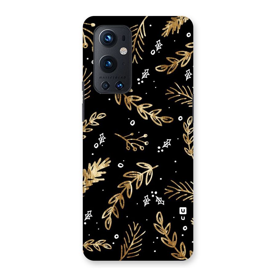 Gold Palm Leaves Back Case for OnePlus 9 Pro