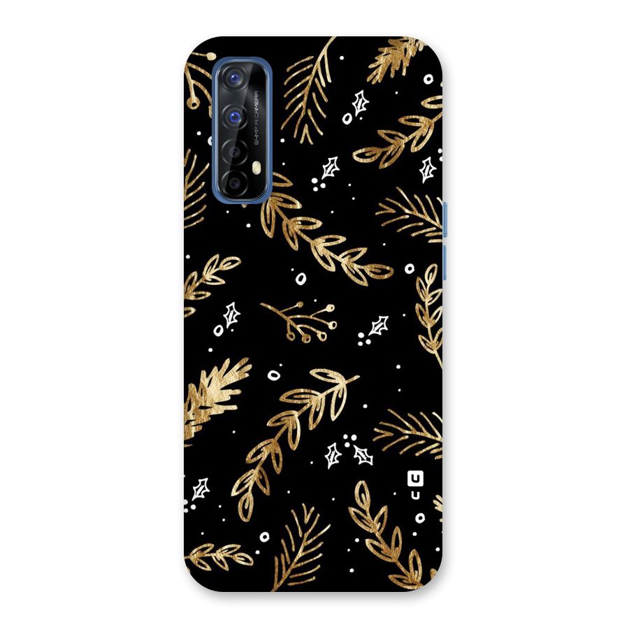 Gold Palm Leaves Back Case for Realme 7