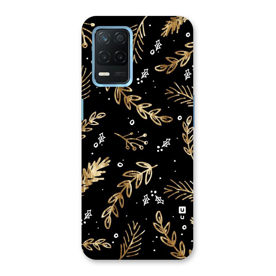 Gold Palm Leaves Back Case for Realme Narzo 30 5G