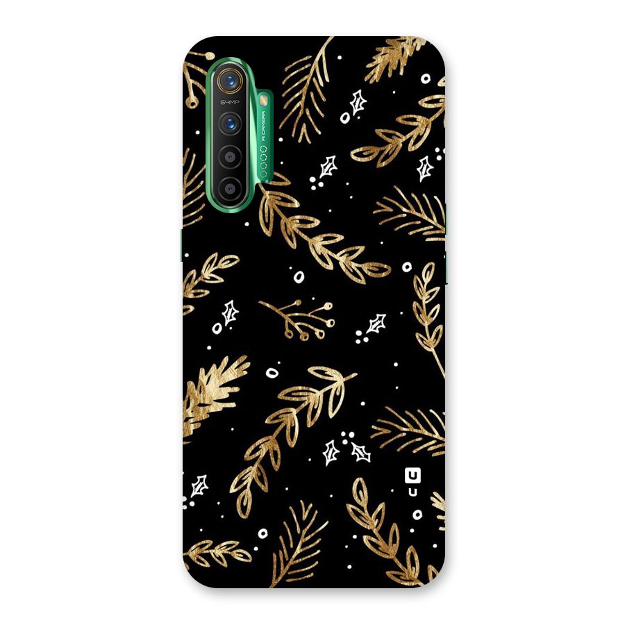 Gold Palm Leaves Back Case for Realme X2