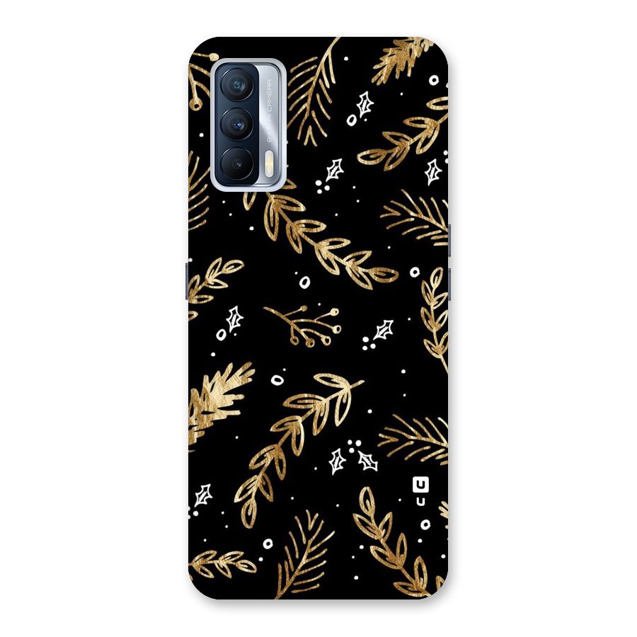 Gold Palm Leaves Back Case for Realme X7