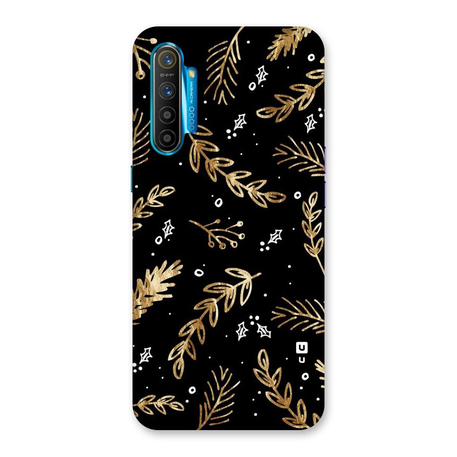 Gold Palm Leaves Back Case for Realme XT