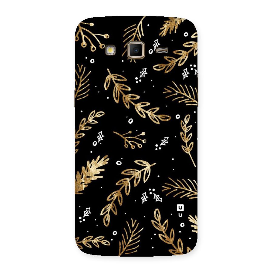 Gold Palm Leaves Back Case for Samsung Galaxy Grand 2