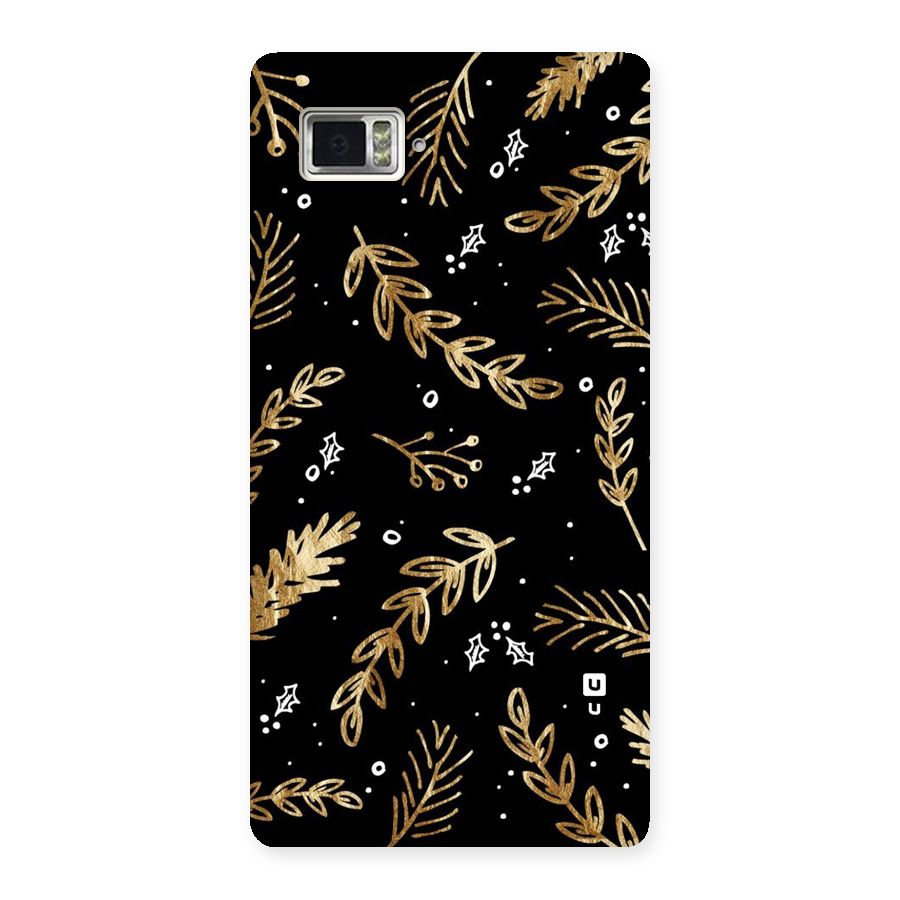 Gold Palm Leaves Back Case for Vibe Z2 Pro K920