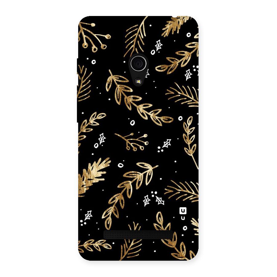 Gold Palm Leaves Back Case for Zenfone 5