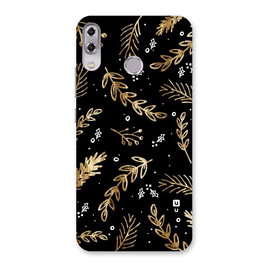 Gold Palm Leaves Back Case for Zenfone 5Z