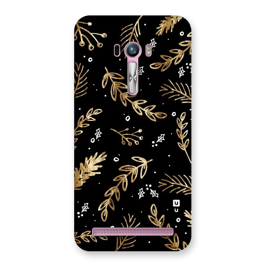 Gold Palm Leaves Back Case for Zenfone Selfie