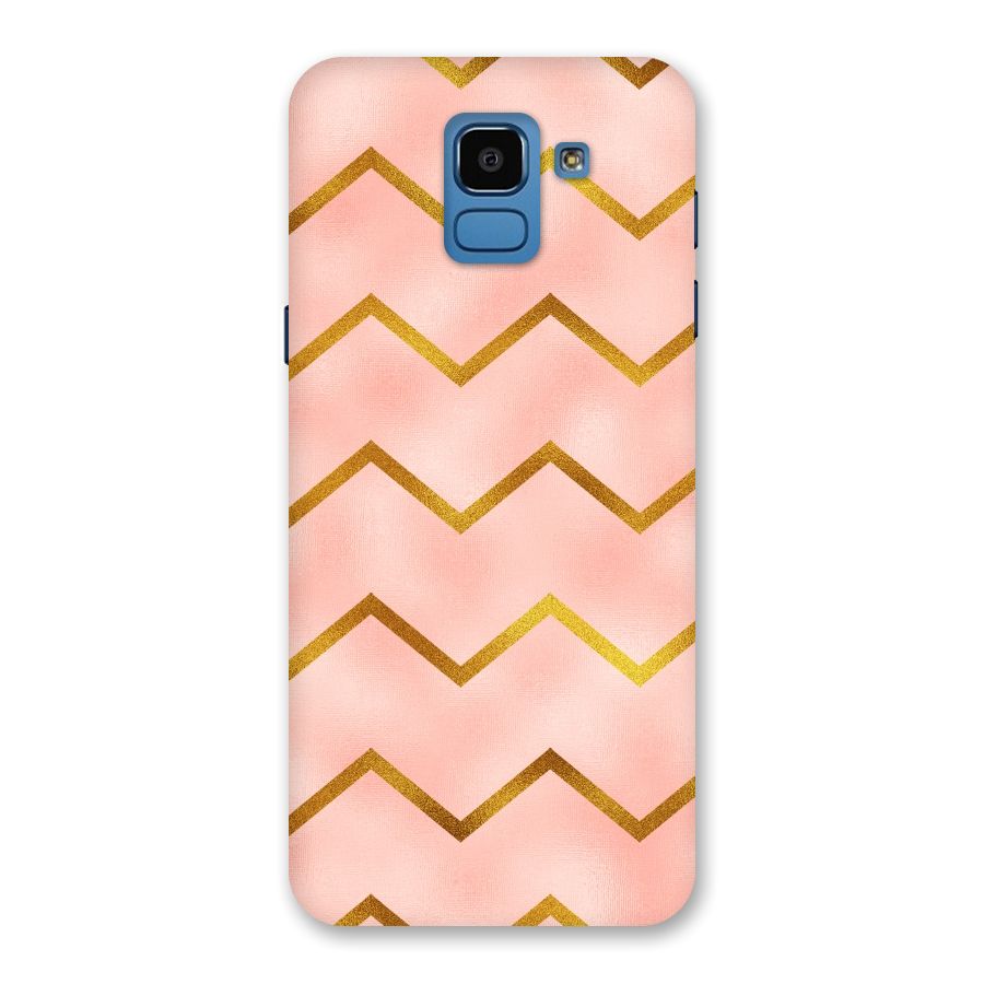 Gold Pink Pattern Back Case for Galaxy On6