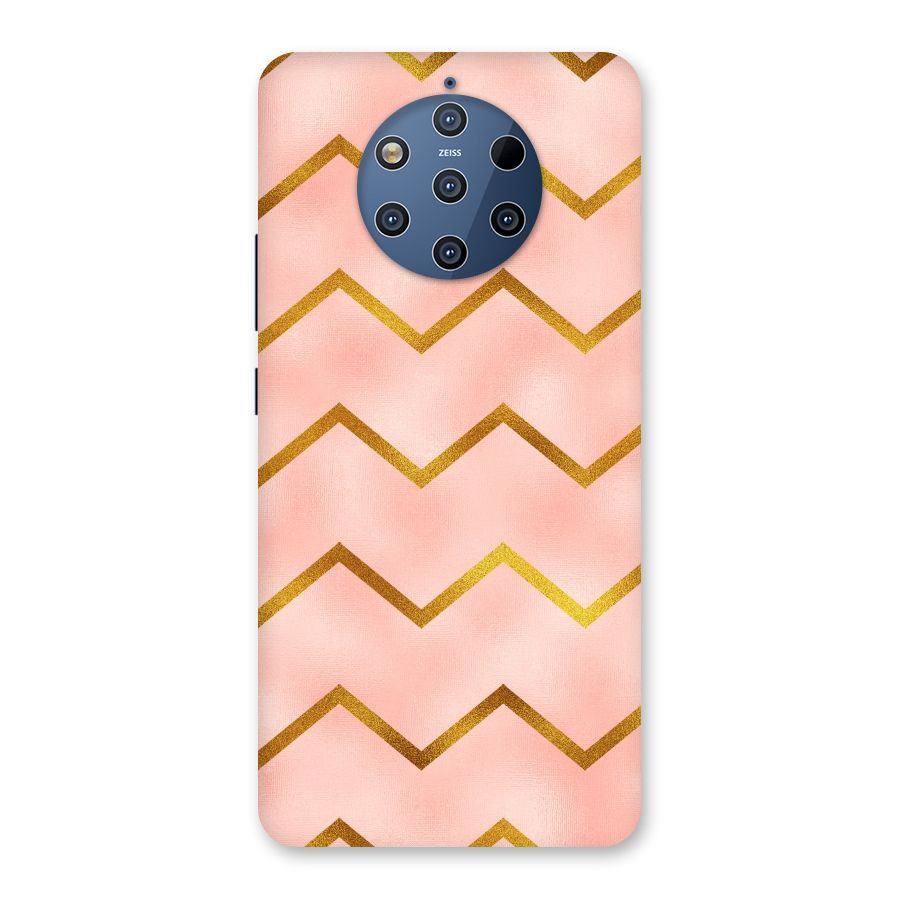 Gold Pink Pattern Back Case for Nokia 9 PureView