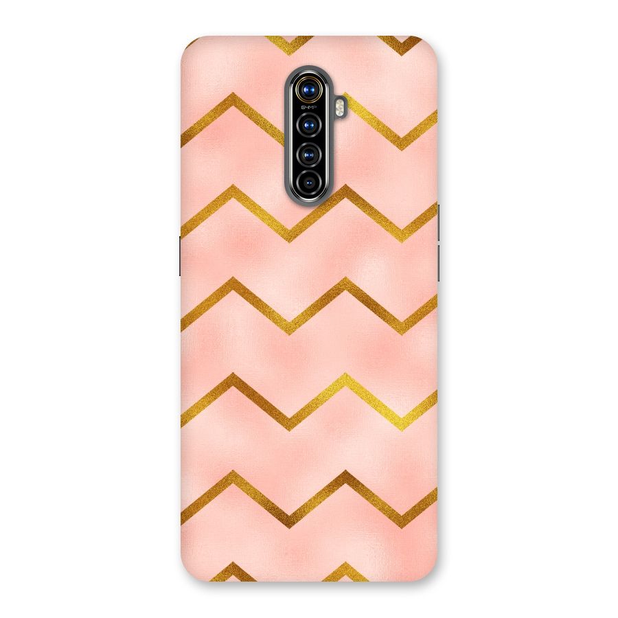 Gold Pink Pattern Back Case for Realme X2 Pro