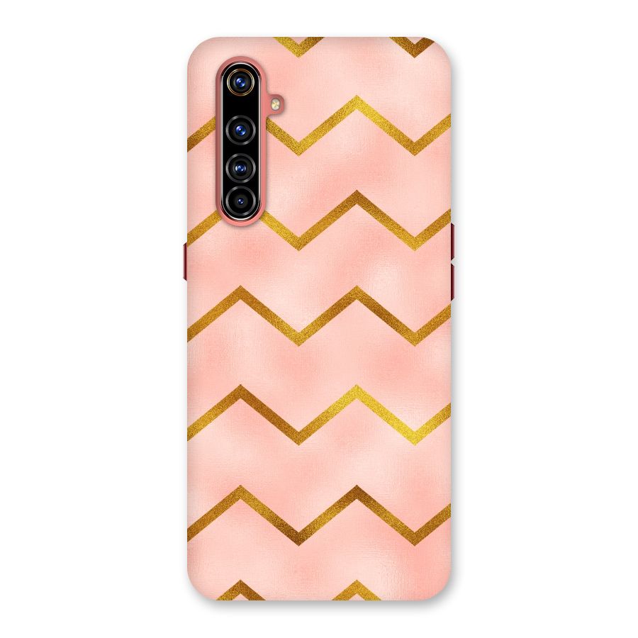 Gold Pink Pattern Back Case for Realme X50 Pro