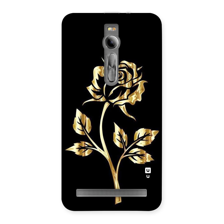 Gold Rose Back Case for Asus Zenfone 2
