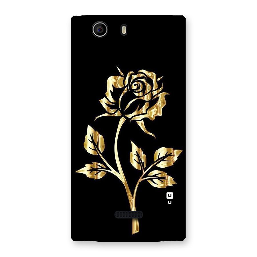 Gold Rose Back Case for Canvas Nitro 2 E311