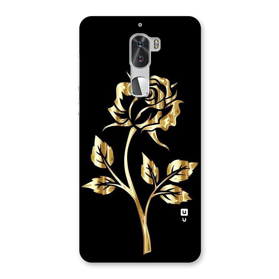 Gold Rose Back Case for Coolpad Cool 1