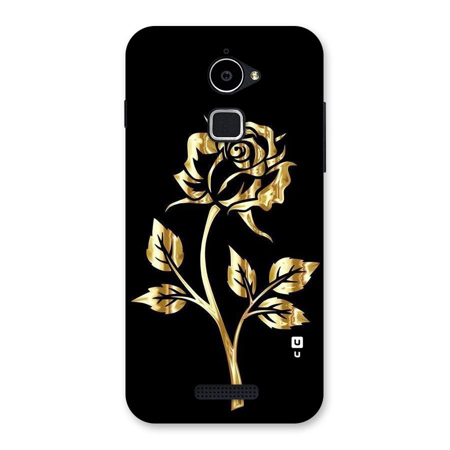 Gold Rose Back Case for Coolpad Note 3 Lite