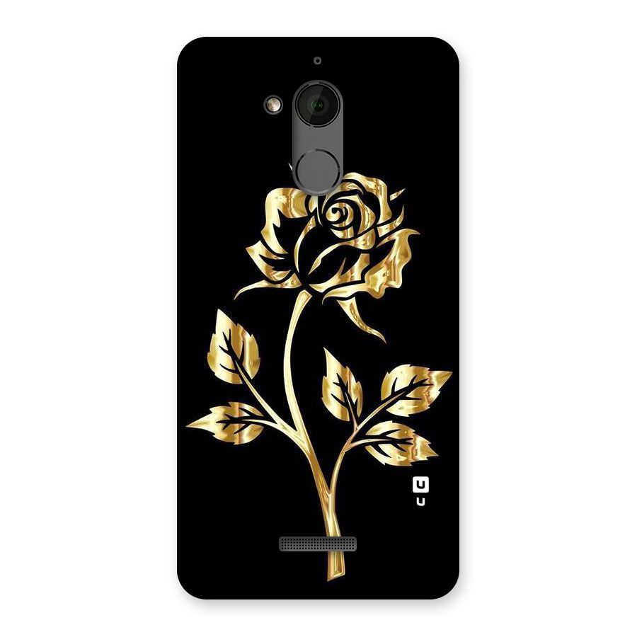Gold Rose Back Case for Coolpad Note 5