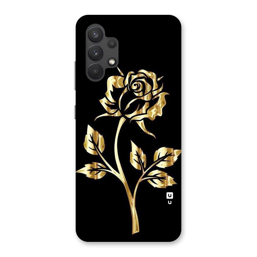 Gold Rose Back Case for Galaxy A32