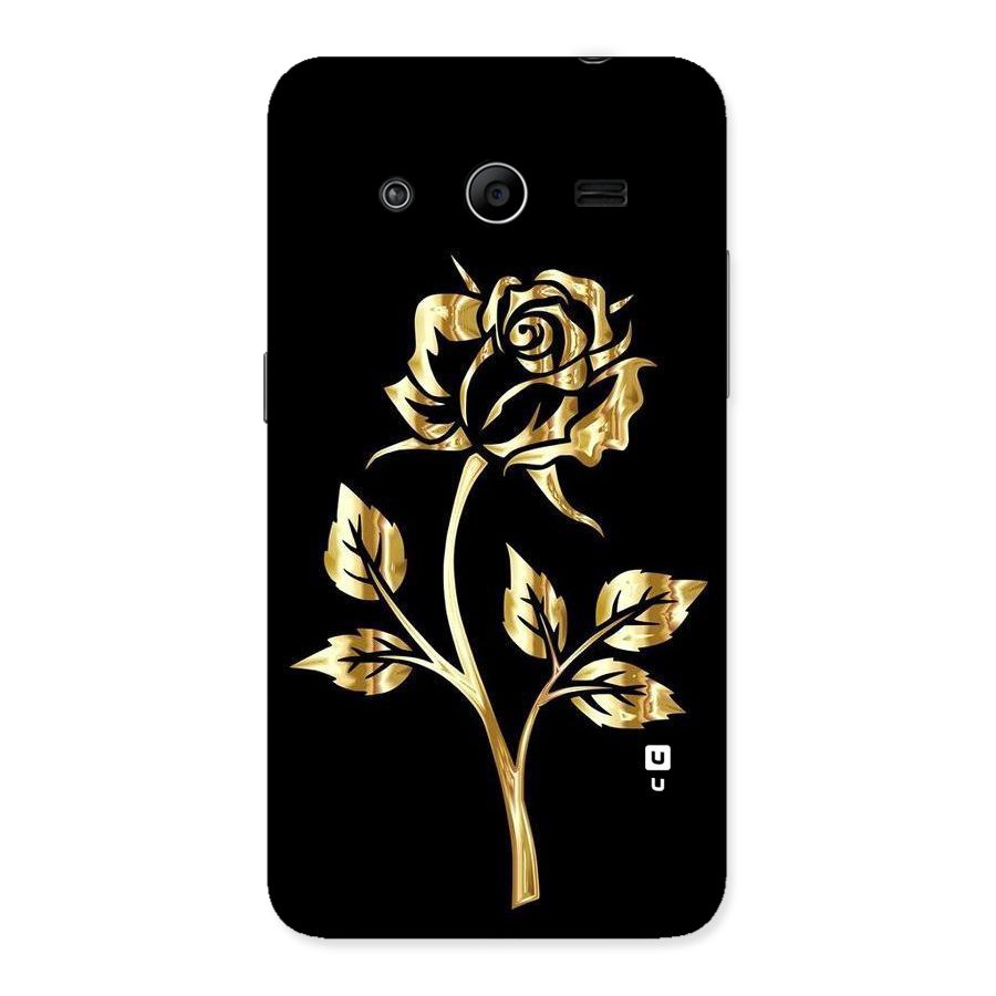 Gold Rose Back Case for Galaxy Core 2