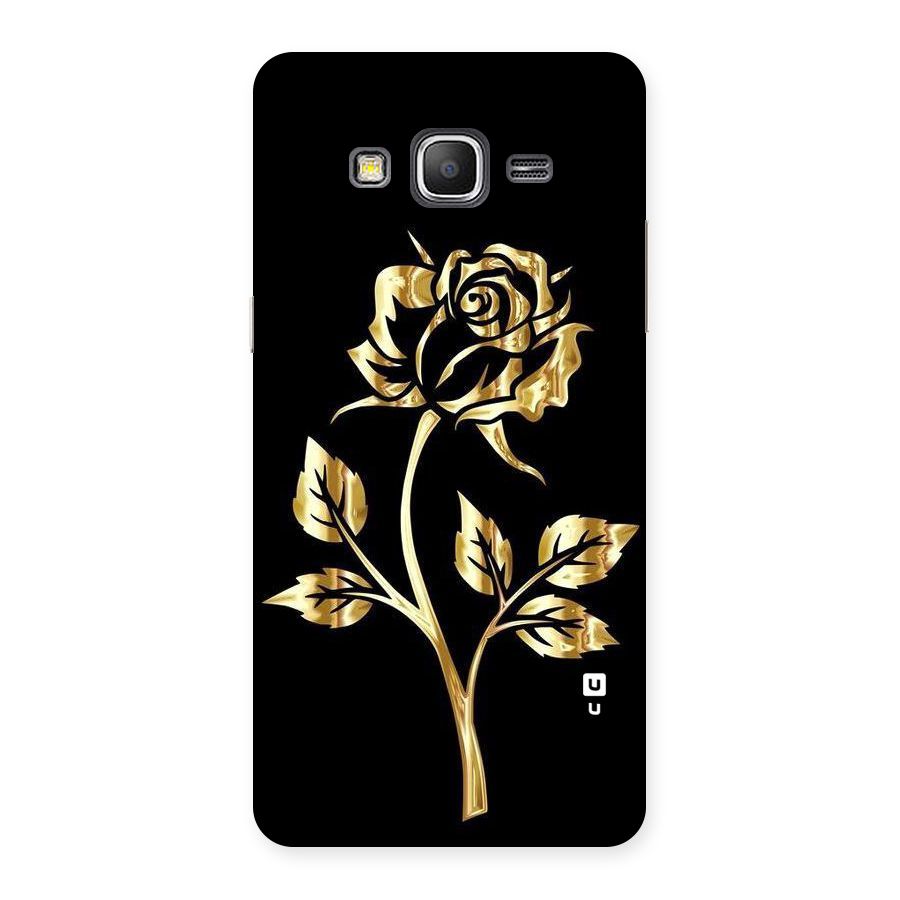 Gold Rose Back Case for Galaxy Grand Prime