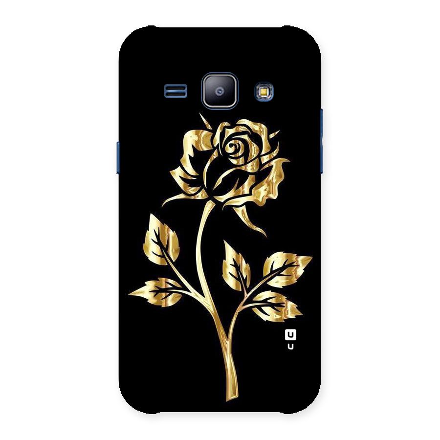 Gold Rose Back Case for Galaxy J1