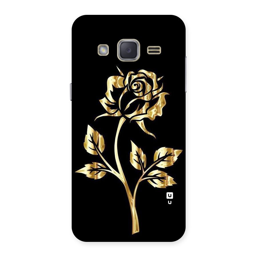 Gold Rose Back Case for Galaxy J2