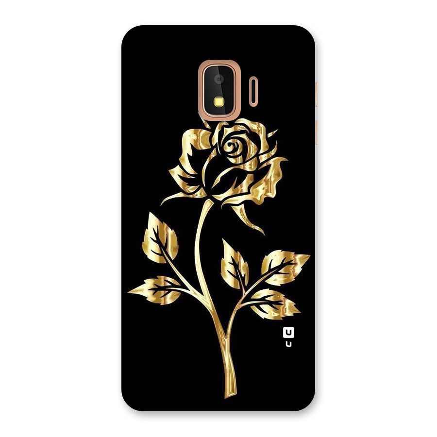 Gold Rose Back Case for Galaxy J2 Core