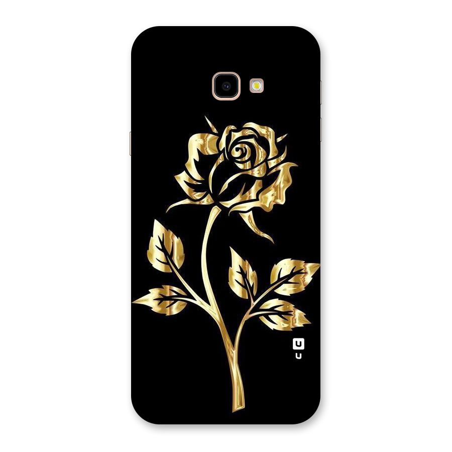 Gold Rose Back Case for Galaxy J4 Plus