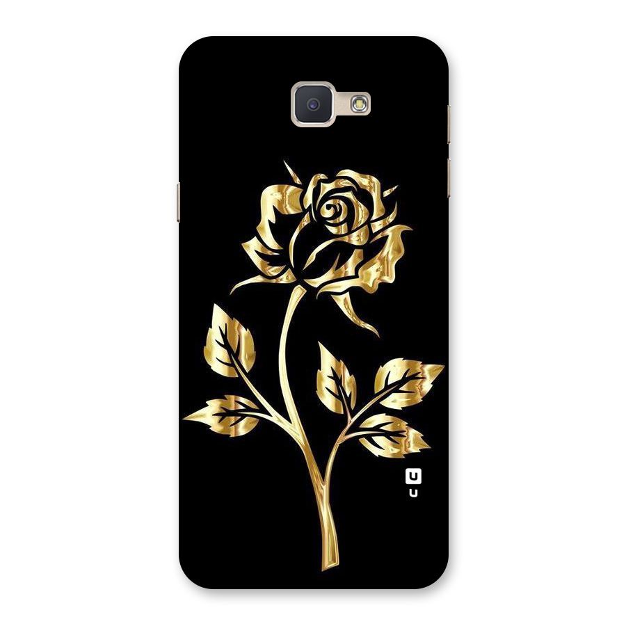Gold Rose Back Case for Galaxy J5 Prime