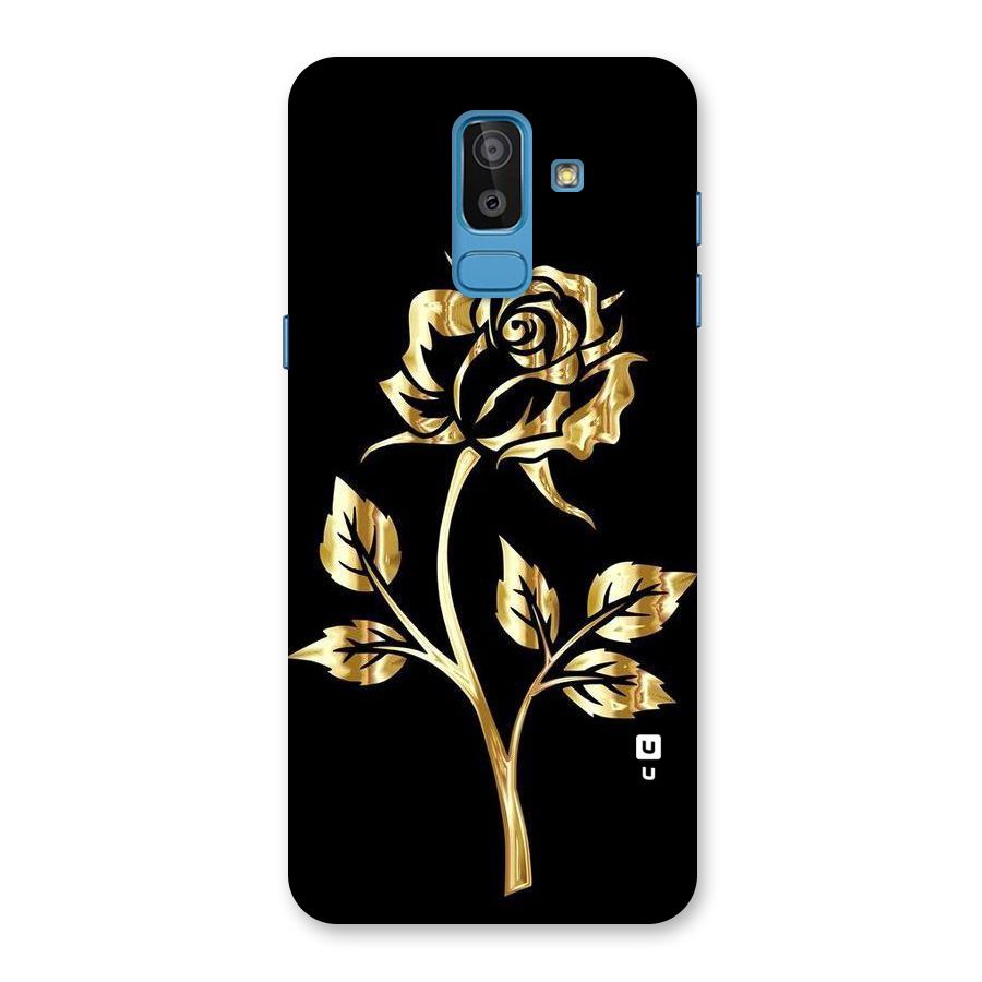 Gold Rose Back Case for Galaxy J8