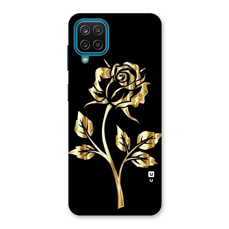 Gold Rose Back Case for Galaxy M12